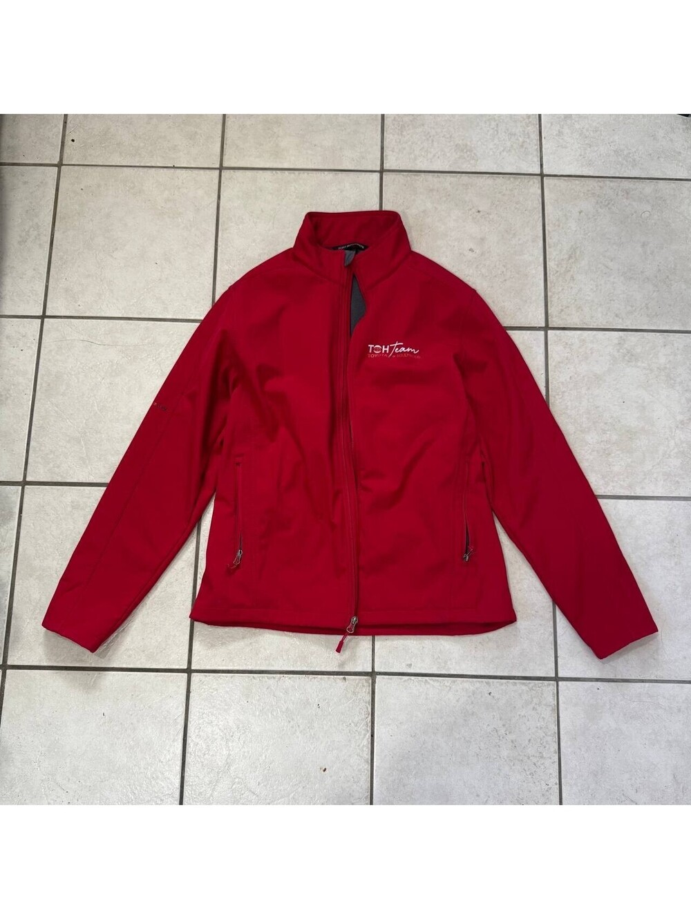Toyota Gazoo Racing Red Softshell Jacket Full Zip Women’s L Large